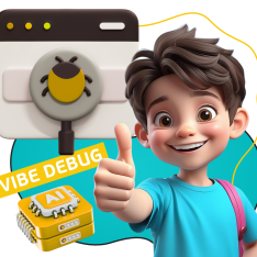 Тестирование & Vibe Debug. Охотники за багами - КИБЕРшкола программирования для детей, компьютерные курсы для школьников, начинающих и подростков - KIBERone г. Снежинск