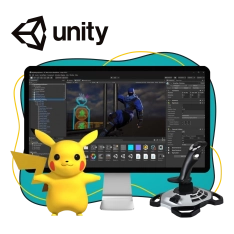 Мир игр на Unity 2D на популярном движке + AI-помощники - КИБЕРшкола программирования для детей, компьютерные курсы для школьников, начинающих и подростков - KIBERone г. Снежинск