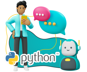 Умный чат-бот на Python - Школа программирования для детей, компьютерные курсы для школьников, начинающих и подростков - KIBERone г. Снежинск